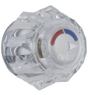 Delta Other H71 Clear Knob Handle Kit - Tub & Shower in Other Finishes
