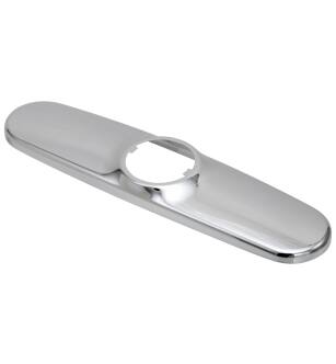 Delta Other RP44645BL Escutcheon - 3 Hole - Pull-Out Kitchen in Matte Black