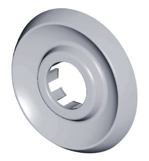Delta Other RP10800 Escutcheon - Round - 2 & 3H Tub & Shower in Chrome