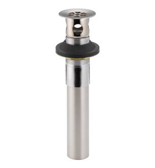 Delta Other RP6346SS Grid Strainer w/ Overflow - Vessel Bathroom in Stainless