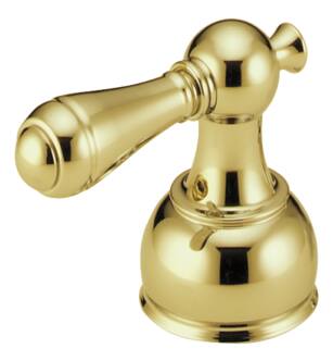 Delta Other H215PB Metal Lever Handle Set in Polished Brass