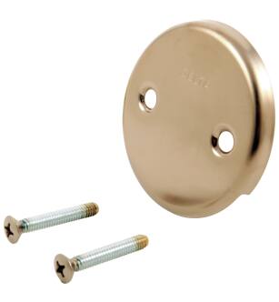 Delta Other RP31556CZ Overflow Plate & Screws - No Trip Lever in Champagne Bronze