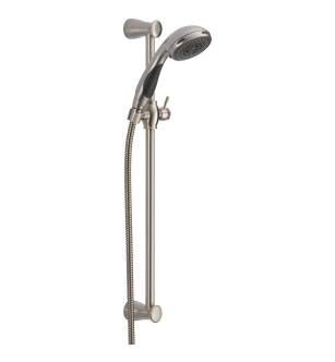 Delta Other 57014-SS Premium 3-Setting Slide Bar Hand Shower in Stainless