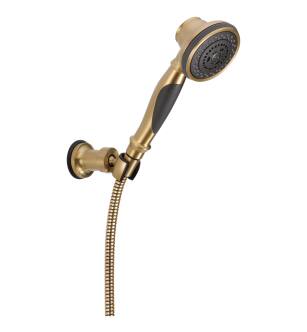 Delta Other 55021-CZ Premium Adjustable 3-Setting Wall Mount Hand Shower in Champagne Bronze