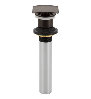 Delta Other 72174-RB Square Push Pop-Up Less Overflow in Venetian Bronze