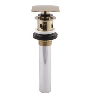 Delta Other 72175-CZ Square Push Pop-Up with Overflow in Champagne Bronze