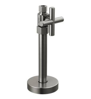 Delta Other DT021201-KS Straight Supply Stop Valve in Black Stainless