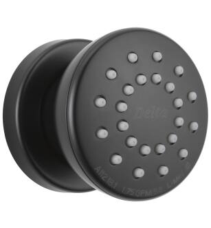 Delta Other 50102-BL Surface Mount Body Spray in Matte Black