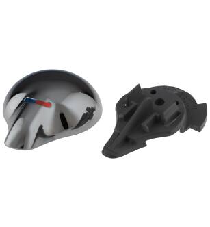 Delta Other RP28595 Temperature Knob & Cover - Jetted Shower™ in Chrome