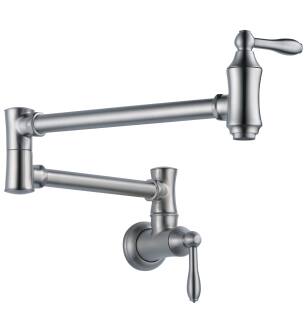 Delta Other 1177LF-AR Traditional Wall Mount Pot Filler in Arctic Stainless