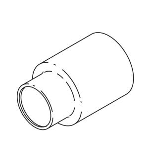 Delta Other RP50879KSPR Trim Sleeve - Tub in Lumicoat Black Stainless