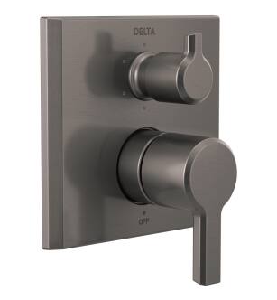 Delta Pivotal™ T24999-KS-PR 14 Series Integrated Diverter Trim - 6 Function Diverter in Lumicoat Black Stainless