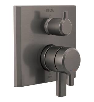 Delta Pivotal™ T27899-KS-PR 17 Series Integrated Diverter Trim - 3 Function Diverter in Lumicoat Black Stainless