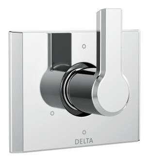 Delta Pivotal™ T11999-PR 6-Setting 3-Port Diverter Trim in Lumicoat Chrome