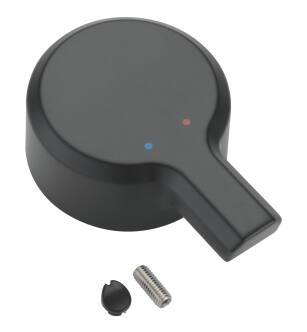 Delta Pivotal™ RP91910BL Clear Handle Kit in Matte Black