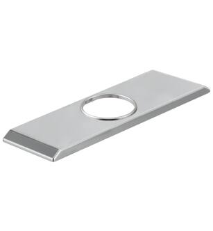 Delta Pivotal™ RP92606BL Escutcheon & Gasket Three Hole Deck Mount in Matte Black