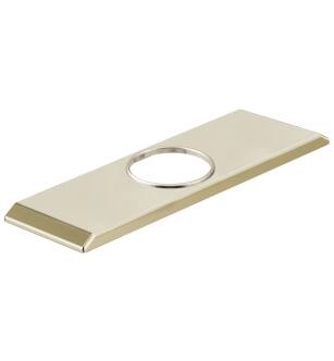 Delta Pivotal™ RP92606PN Escutcheon and Gasket - Transitional / Contemporary Bar Three Hole Deck Mount in Polished Nickel
