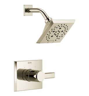 Delta Pivotal™ T14299-PN-PR Monitor® 14 Series H2Okinetic® Shower Trim in Lumicoat Polished Nickel