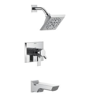 Delta Pivotal™ T17499-PR Monitor® 17 Series H2Okinetic® Tub and Shower Trim in Lumicoat Chrome