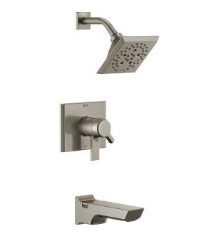 Delta Pivotal™ T17499-SS-PR Monitor® 17 Series H2Okinetic® Tub and Shower Trim in Lumicoat Stainless