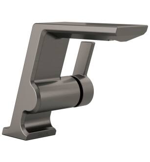 Delta Pivotal™ 599-KS-PR-LPU-DST Single Handle Bathroom Faucet Three Hole Deck Mount in Lumicoat Black Stainless