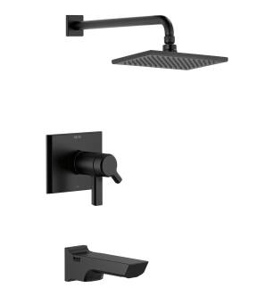 Delta Pivotal™ T17T499-BL TempAssure® 17T Series H2Okinetic® Tub & Shower Trim in Matte Black