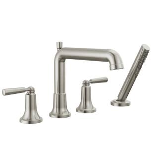 Delta SAYLOR™ T4736-SS Roman Tub Trim with Hand Shower in Stainless