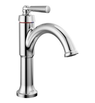 Delta SAYLOR™ 535-MPU-DST Single Handle Bathroom Faucet Three Hole Deck Mount in Chrome