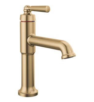 Delta SAYLOR™ 536-CZMPU-DST Single Handle Bathroom Faucet Three Hole Deck Mount in Champagne Bronze