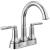 Delta SAYLOR™ 2535-MPU-DST Two Handle Centerset Bathroom Faucet in Chrome
