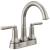 Delta SAYLOR™ 2535-SSMPU-DST Two Handle Centerset Bathroom Faucet in Stainless