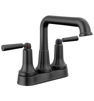 Delta SAYLOR™ 2536-BLMPU-DST Two Handle Centerset Bathroom Faucet in Matte Black