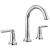 Delta SAYLOR™ 3535-MPU-DST Two Handle Widespread Bathroom Faucet Four Hole Deck Mount in Chrome