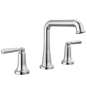 Delta SAYLOR™ 3536-MPU-DST Two Handle Widespread Bathroom Faucet Four Hole Deck Mount in Chrome