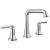Delta SAYLOR™ 3536-MPU-DST Two Handle Widespread Bathroom Faucet Four Hole Deck Mount in Chrome