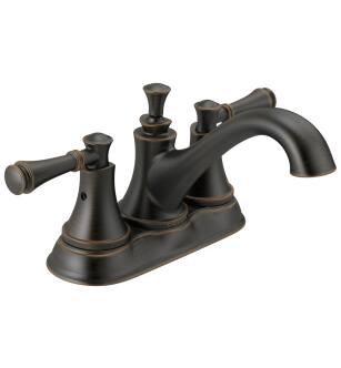 Delta Silverton® 25713LF-RB Two Handle Centerset Bathroom Faucet in Venetian Bronze
