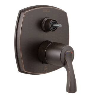 Delta Stryke® T24976-RBLHP 14 Series Integrated Diverter Trim with Six Function Diverter Less Diverter Handle in Venetian Bronze