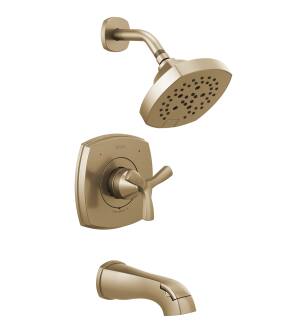 Delta Stryke® T144766-CZ 14 Series Tub and Shower in Champagne Bronze