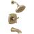 Delta Stryke® T144766-CZ 14 Series Tub and Shower in Champagne Bronze