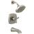 Delta Stryke® T144766-SS 14 Series Tub and Shower in Stainless