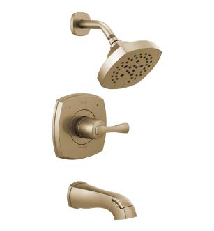 Delta Stryke® T14476-CZ 14 Series Tub and Shower in Champagne Bronze