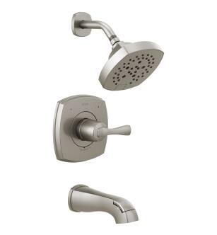 Delta Stryke® T14476-SS 14 Series Tub and Shower in Stainless