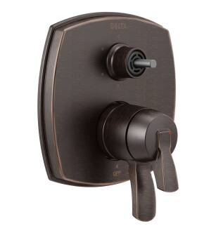 Delta Stryke® T27976-RBLHP 17 Series Integrated Diverter Trim with Six Function Diverter Less Diverter Handle in Venetian Bronze