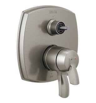 Delta Stryke® T27876-SSLHP 17 Series Integrated Diverter Trim with Three Function Diverter Less Diverter Handle in Stainless