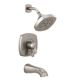Delta Stryke® T17476-SS 17 Series Tub and Shower Only in Stainless