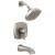 Delta Stryke® T17476-SS 17 Series Tub and Shower Only in Stainless
