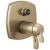 Delta Stryke® T27T976-CZLHP 17 Thermostatic Integrated Diverter Trim with Six Function Diverter Less Diverter Handle in Champagne Bronze