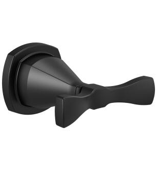 Delta Stryke® 77638-BL Double Robe Hook in Matte Black