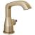 Delta Stryke® 576-CZLPU-LHP-DST Single Handle Faucet Less Pop-Up, Less Handle Three Hole Deck Mount in Champagne Bronze