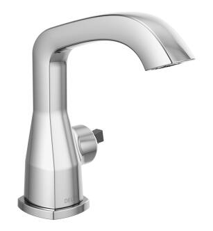 Delta Stryke® 576-LPU-LHP-DST Single Handle Faucet Less Pop-Up, Less Handle Three Hole Deck Mount in Chrome
